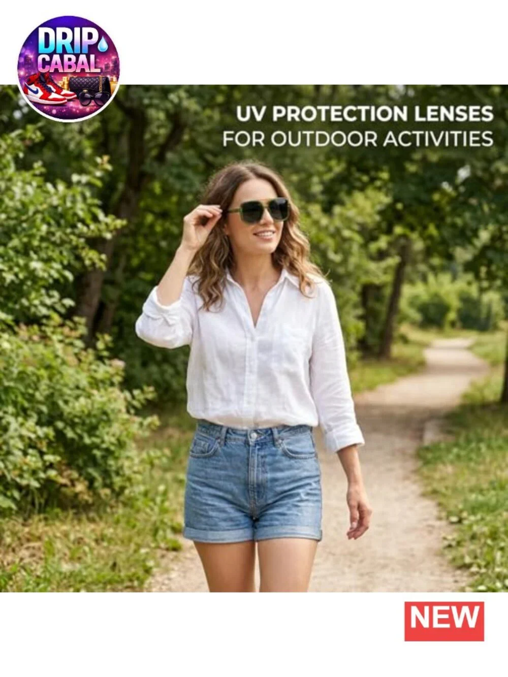 5 Pack Oversized Square Sunglasses Women UV Protection Lightweight Fashion